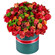 композиция из роз и хризантем в шляпной коробке. Рио-де-Жанейро